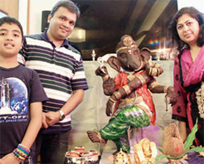 Chocolate Ganesha with a cause comes with sweet message