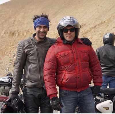 Amit Sadh not a part of Race 3, shares his experience of bike riding with Salman Khan in Leh