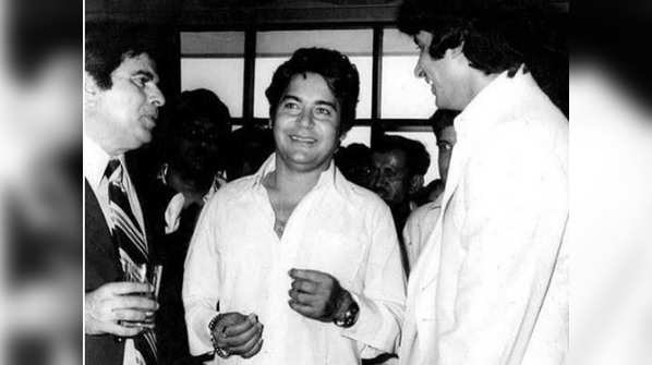 THIS throwback picture of Salim Khan with Amitabh Bachchan and Dilip Kumar is unmissable