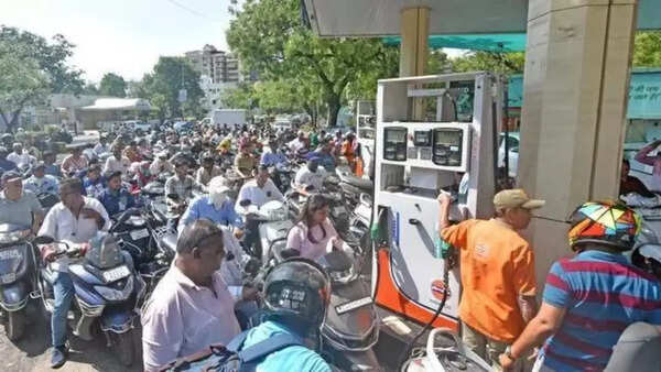 Fuel frenzy in Gujarat: Thousands rush to petrol pumps across cities amid shortage rumours