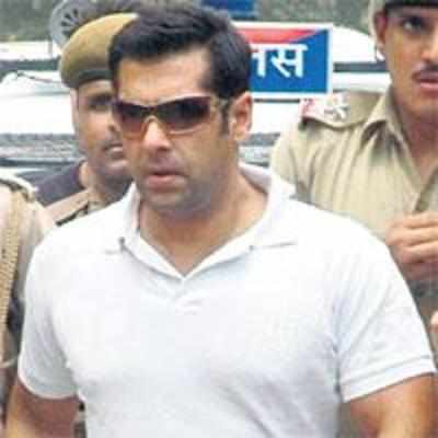 Upset Salman begins jail term