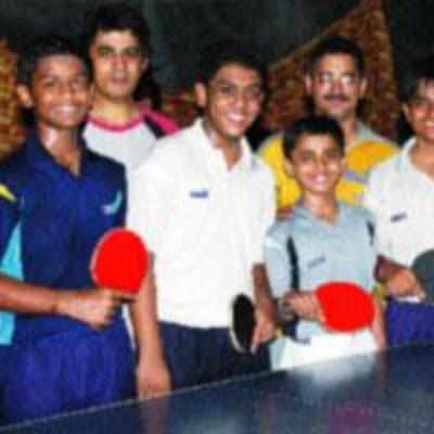 Thane schools rock at inter school table tennis matches
