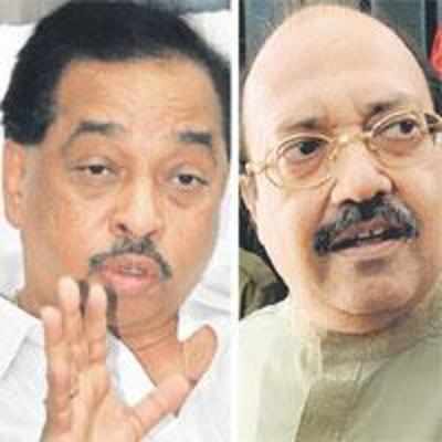 Unhappy with Vilasrao, Rane has secret meeting with Amar Singh