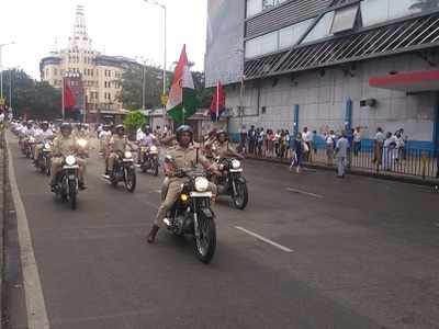Independence Day: Western Railway holds bike rally to promote helpline number 182