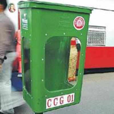 Is this dustbin a security threat?