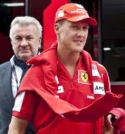 Michael Schumacher returns to F1 with Ferrari