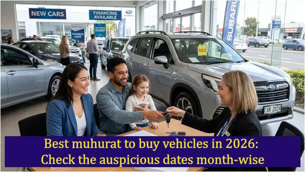 Best muhurat to buy vehicles in 2026: Check the auspicious dates month-wise