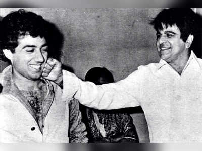 Heroic moments with Sunny Deol and Dilip Kumar
