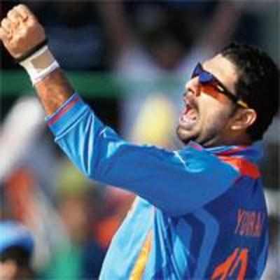 Yuvraj's adaptability encouraging sign for rusty India