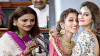 Actor-turned-politician Nusrat Jahan hits back at critics saying 'faith is beyond any attire', MP Mimi Chakraborty defends her 