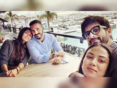Shahid Kapoor and wife Mira bond with friends in Spain