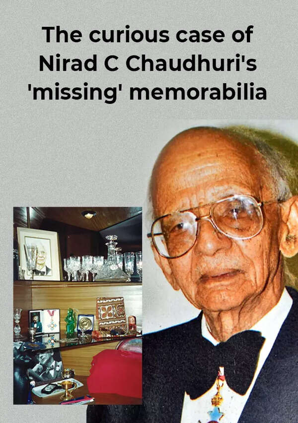 The curious case of Nirad C Chaudhuri's 'missing' memorabilia