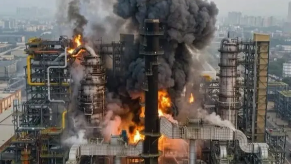 A day before inauguration, massive fire breaks out at Rajasthan’s Pachpadra refinery; PM ceremony postponed