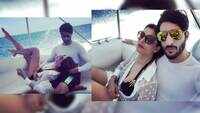 Sushmita Sen and Rohman Shawl paint a picture perfect image of a madly in love in Maldives 