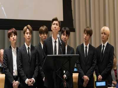 Watch: Korean group BTS creates history at UN, urges world's youth to 'speak yourself'