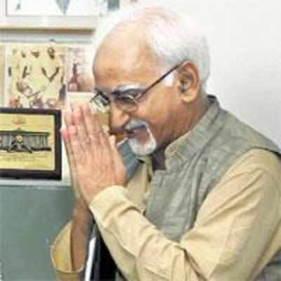 Ansari set to win V-P polls hands down today