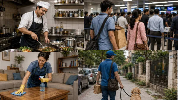 Too busy to carry our own bags? Inside Delhi’s growing dependency economy