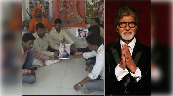 Fans pray for Amitabh Bachchan's good health
