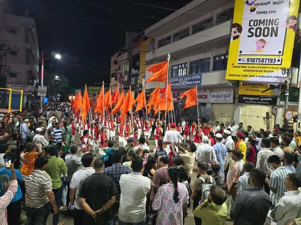 Grand procession marks Shivaji Jayanti in Belagavi