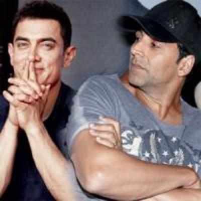 Aamir tries to oust Akki