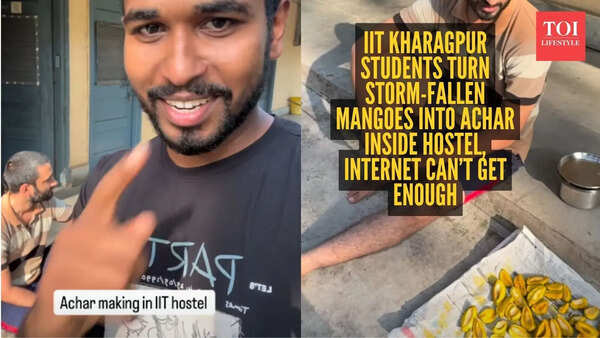 Storm hits IIT Kharagpur, students turn storm-fallen mangoes into achar inside hostel - internet says ‘sarv gun sampann’