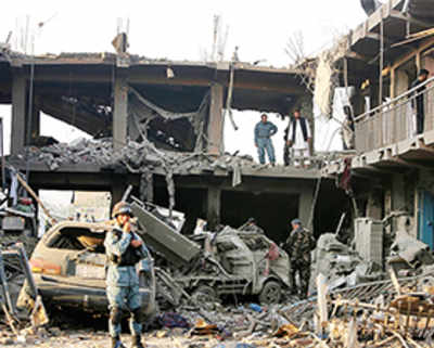Powerful truck bomb kills 15, wounds 240 in Kabul