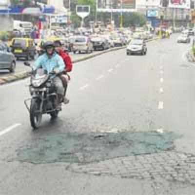 Contractor fined Rs 5 lakh for shoddy work on Pedder Road