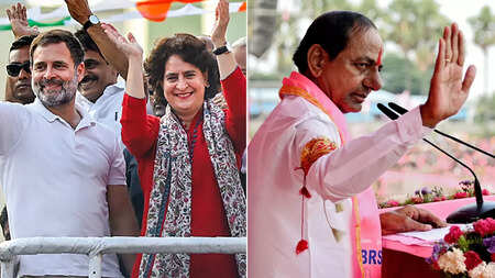 Congress to wrest power from KCR's BRS in Telangana, predicts Axis My India exit poll