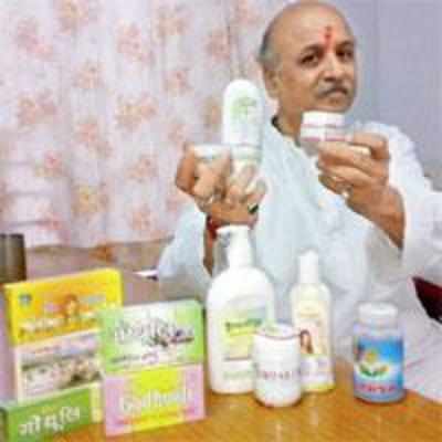 VHP makes beauty splash with cow urine