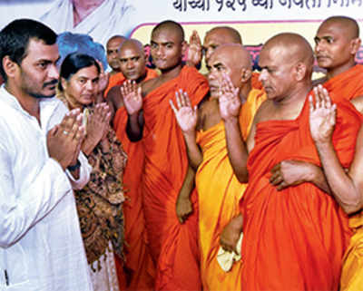 Vemulas turn to Buddhism to get ‘azadi’ from caste