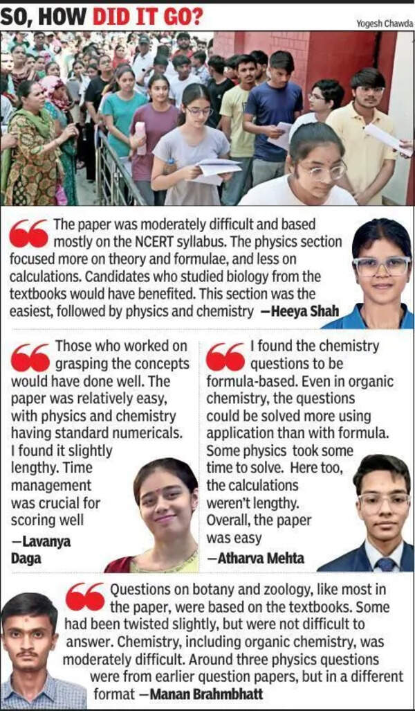 NEET-UG gauges candidates’ analytical thinking, speed