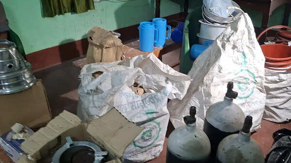 Once CPM’s, now TMC’s: Party office throws up relief stuff