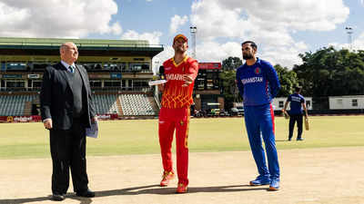 Zimbabwe Vs Afghanistan, 1st T20I Live Cricket Score - The Times Of India