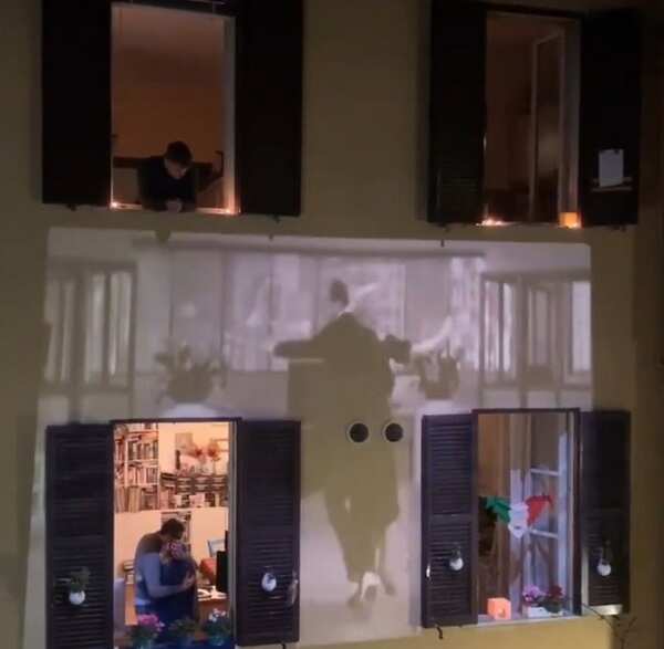When the balcony is your best  friend in times of a pandemic