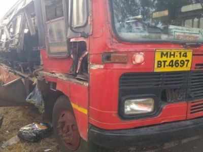 One passenger killed, 16 injured in MSRTC bus accident on Mumbai-Pune expressway