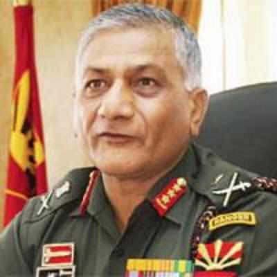 Army chief plays down Chinese action in J&K