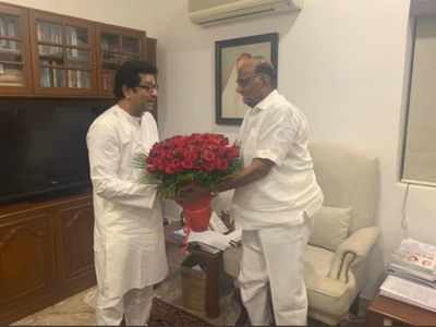 Raj Thackeray meets Sharad Pawar