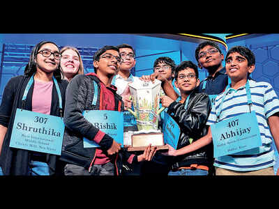 7 Indian-origin kids among 8 winners of US Spelling Bee