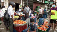 Vegetable prices soar in Delhi due to monsoon rains 
