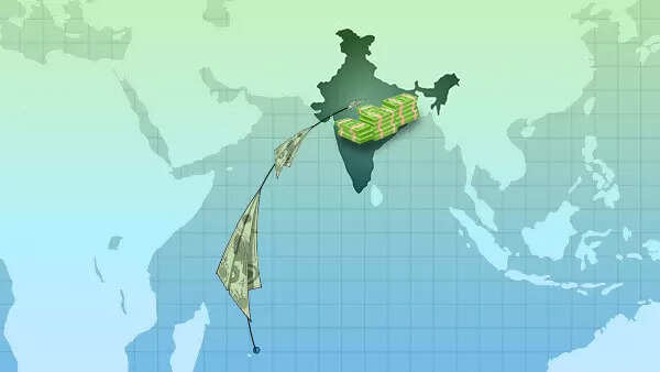 How did a $14bn economy invest $163bn in India over 2 decades?