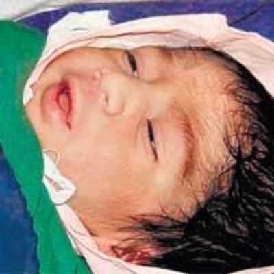 Two-day-old found in cloth cradle at Vasai
