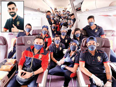 Virat charters flight to Dubai from city as RCB fly from Bangalore