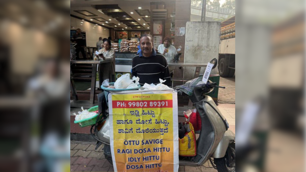 The quiet legend of Lalbagh: Meet the Bengaluru dosa seller who turns batter into dreams
