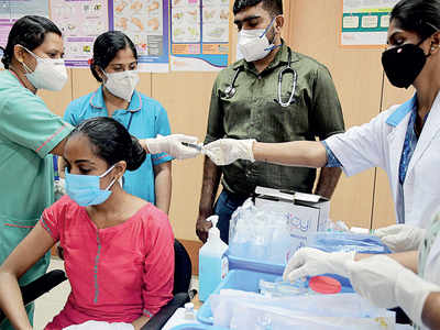 Coronavirus vaccination drive behind schedule in Bengaluru
