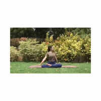 Dimple Biscuitwala loves to practice yoga everyday 