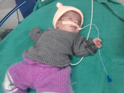 Srinagar: Infant girl abandoned at JVC Hospital, police seeks public help to trace parents