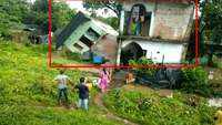 Building collapses due to incessant rains in Odisha, video goes viral 