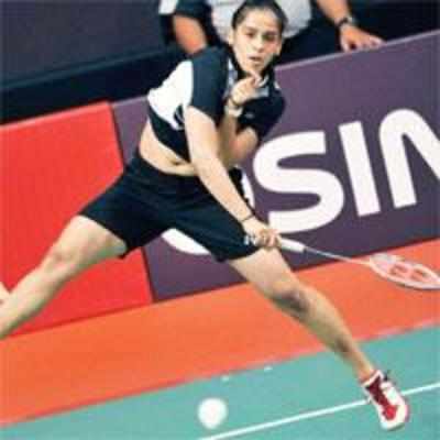 Saina third time unlucky