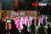 Vande Mataram presented at Rabindra sangeet in Pune 