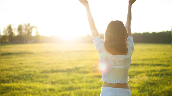 Step outside for sunlight every day